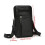 Men's leather shoulder bag casual black 2