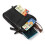 Men's leather shoulder bag casual black 6