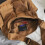 Canvas Messenger Bag Brown Multiple Compartments 1 2