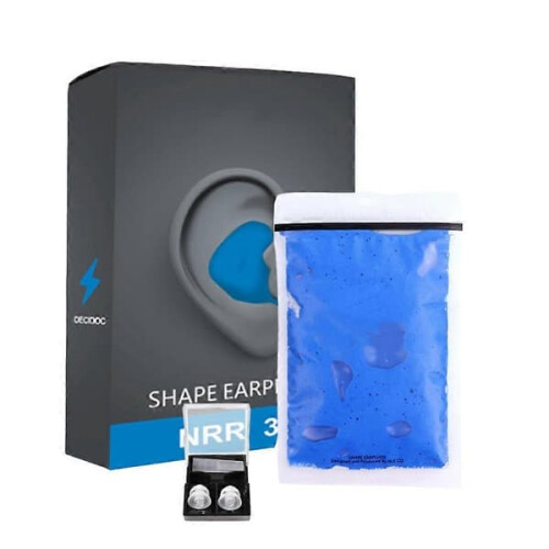 Anti-snoring earplugs soft plastic sleep protection 1