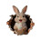Stickers muraux lapin de Pâques pour chambre d'enfant 1