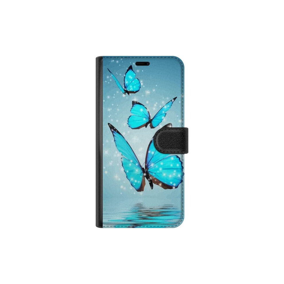 Samsung Galaxy Xcover 5 Wallet Case With Butterfly Glitter 962029398653