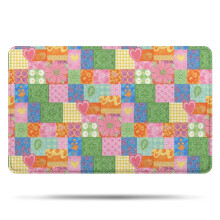 Χαλί μπάνιου Pioneer Flower Floral Αντιολισθητικό 20x32 ίντσες