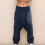 Herren-Haremshose mit Print, elastischem Bund und weitem Bein 2