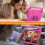 Samsung Galaxy Tab A9+ shockproof case with holder rose red 4