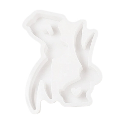 Molde de silicone de coelho da Páscoa para fabricação de velas