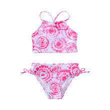 Mädchen Strand-Sport-Tankini-Halter-Badeanzug, 2-teiliges Set