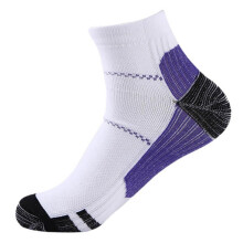 Ankelkompresjonssokk Unisex Low-Cut Løpestøtte