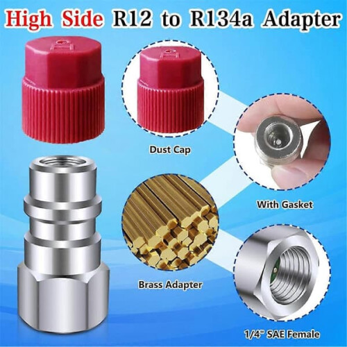 R12 to R134a AC conversion kit adapter 1