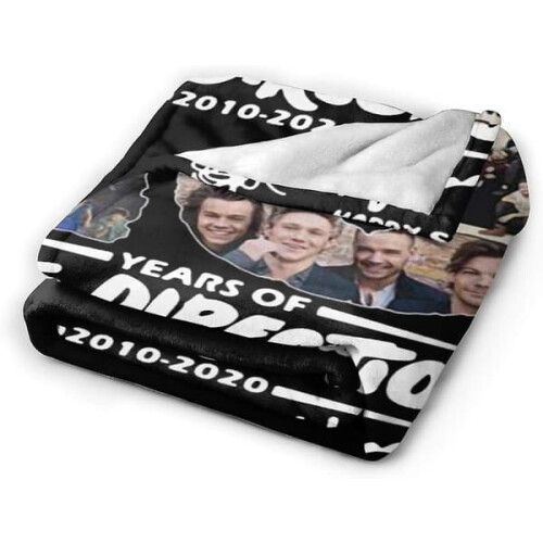 One Direction fan blanket microfiber 50x40 in 1