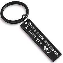 Chaveiro "Eu te amo" para namorado, marido ou pai.