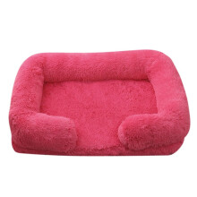 Hundeseng Plysj Vinter Tykk Pute Avtakbar 36x36 Tommer