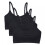 Damen-Schlaf-Bralette mit Einlagen, 3er-Pack 1