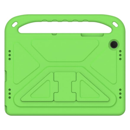 Samsung Galaxy Tab A9+ shockproof case with holder green 1