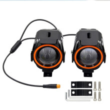 U7 Motorcycle Front Headlight 12-80V Fog Lights LED Spotlight Universal Motorcycle Waterproof Lighting