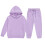 Conjunto de agasalho infantil com moletom e calça (3-4 anos) 1