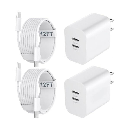 Φορτιστής USB-C 20W με καλώδιο C-to-C 12 ποδιών