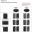 CE0536 Key Shell for Peugeot Citroen 2 Buttons 2