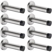 Dörrstopp 304 Rostfritt stål 1 mm tjock 8-pack