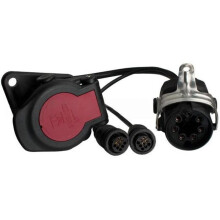 EBS/ABS-Diagnoseadapter für Anhängerkabel für CAN 24V Schwerlast-Lkw 7-Poliger 9-Poliger Diagnosestecker für WDI
