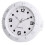 Wall Clock Modern Design Silent Quartz Needle Luxury Wall Clock Silent Sweep Second Home Wall Clock White 1