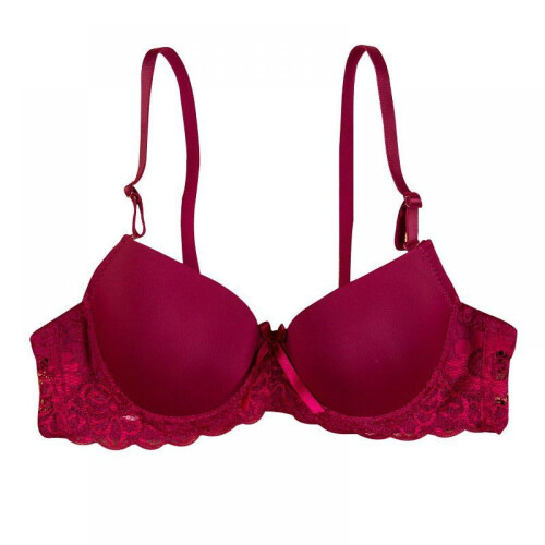 Sutiã Push Up Feminino com Bojo, Aro e Tecido Macio