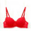 Damen-Bügel-BH mit Blumenmuster und Spitze, Push-up-Effekt, Übergröße 1