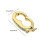 Pearl necklace shortener silver replaceable bail clasp 5