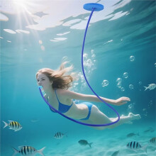 1.5 Meters Portable Scuba Breathing Apparatus for Deep Diving Anti Leak Adult Kid Swimming Equipment Underwater Practice