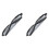 2X Main Brush Replacement for  A30 Pro Robot Vacuum Cleaner Parts Rubber Roller Brushes Household Clean Tools 1
