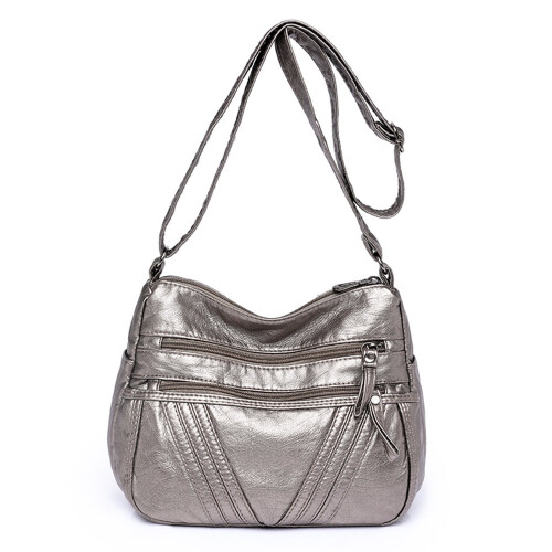 Dames leren hobo crossbodytas medium