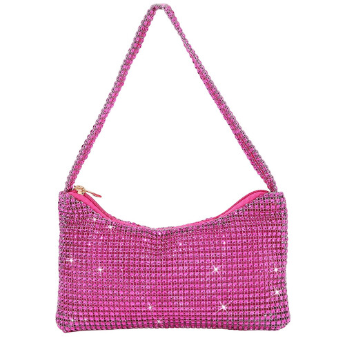 Pochette da donna con strass, 1 pezzo
