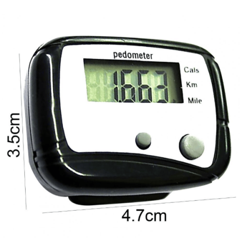 Pedometer step counter device 1