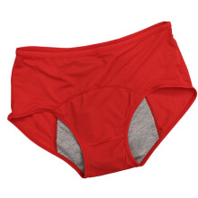 Damen-Stretch-Slips aus Baumwolle mit hohem Bund, 5er-Pack