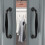Kitchen cabinet handles black 128 mm 10-pack 4
