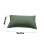 Effenkleurige polyester kussensloopset (groen, 4 stuks) 3