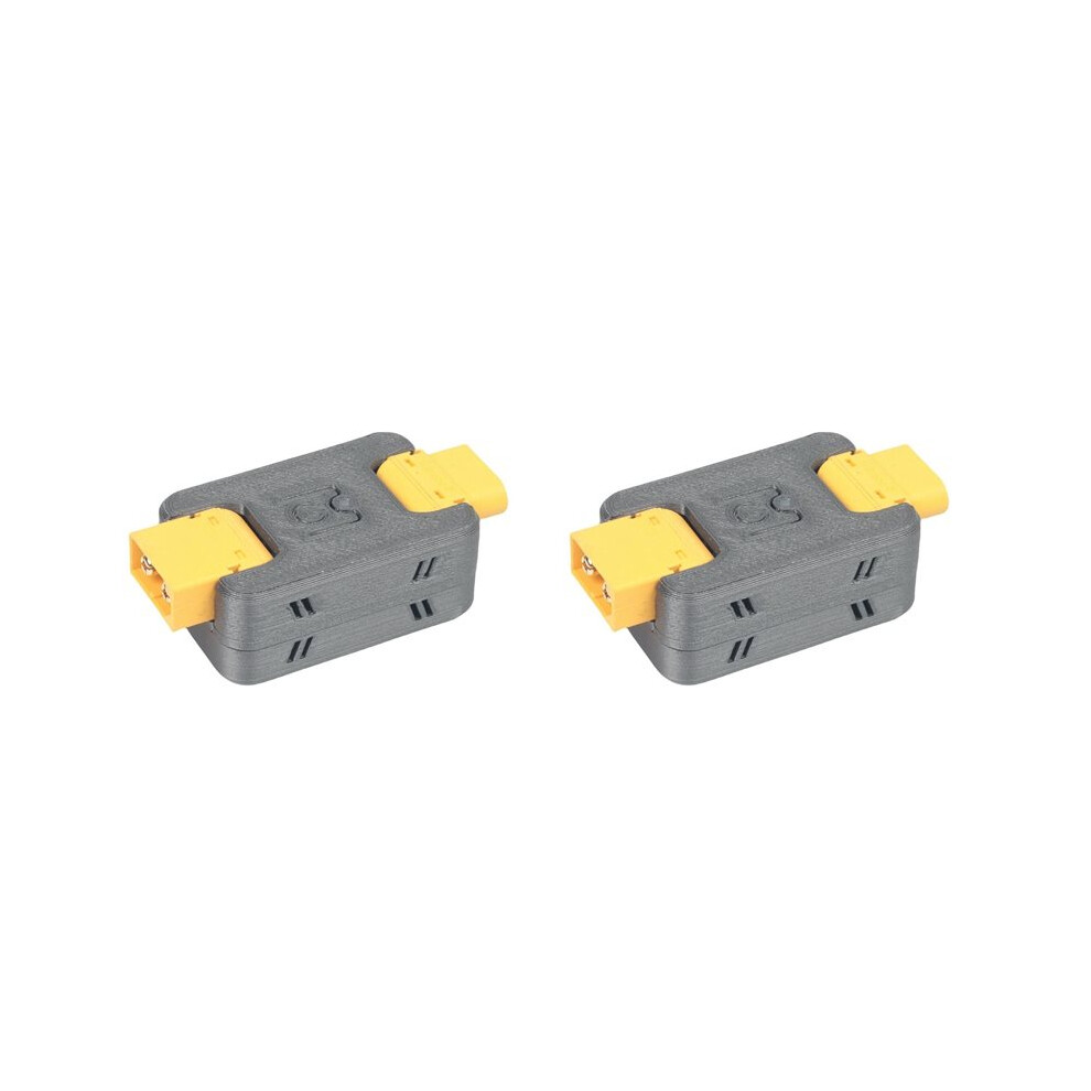 2X Anti-Spark Xt60 Electronic 7-30V 50A Power /Off Controller Compatible With 2-7S Lipo Battery 6031128513855