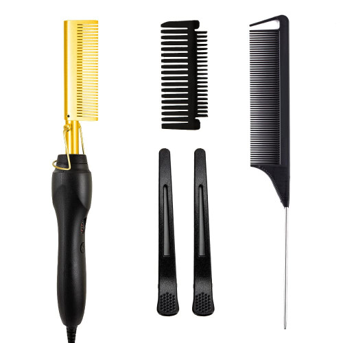Ηλεκτρική χτένα ισιώματος Hot Comb για κομμωτήριο και οικιακή χρήση
