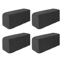 4 PièCes SéRies Housses de Chaise D'Accoudoir, Housse de Repose-Bras de Canapé Extensible en Polyester Anti-DéRapant Housses de Bras de Chaise de