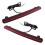 Rear Bumper Tail Light Modified Reflector Brake Fog Light for   Hatchback 2019-2023 Red 1