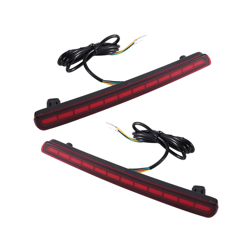 Rear Bumper Tail Modified Reflector Brake Fog For Hatchback 2019-2023 Light/Red 6031427285590