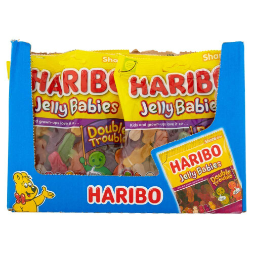 Haribo Haribo Jelly Babies Double Trouble Sweets Bag, 175g 1