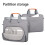Laptop bag black 17.3 inch 5