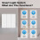 Upgrade Tuya WiFi Push-Button  Wall  Single Fire Magnetic Latching Supports App Voice Control EU Plug 4