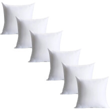 Puteinnlegg Kvadratisk 18 tommer Hypoallergenisk mikrofiber
