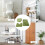Polyester Bathroom Carpet Set Non-Slip PVC Backing 3-Piece 8