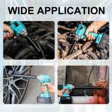 9/16 Inch (14mm) Power Nut Driver, 12 Inch Nut Runner Hollow Socket with 1/4 Inch Hex Shank, Fit Long Bolts and Ductwork