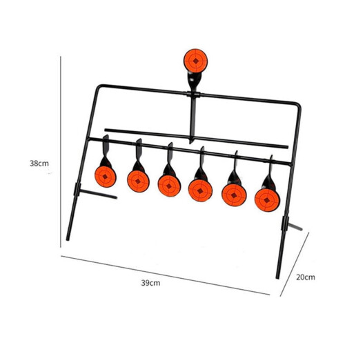 Steel Shooting Target with Auto-Reset Function for Outdoor 2