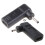 Adaptador de enchufe USB tipo C hembra a DC macho de 90 grados 1