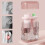Ear Piercing Cleaning Kit with 240 Floss Picks and 15ml 3
